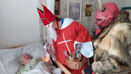 Nikolaustag in unserem Seniorenheim POHODA Nikolaustag in unserem Seniorenheim POHODA