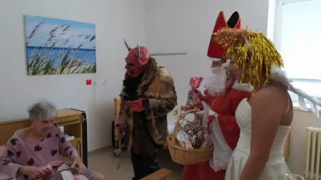 Nikolaustag in unserem Seniorenheim POHODA Nikolaustag in unserem Seniorenheim POHODA